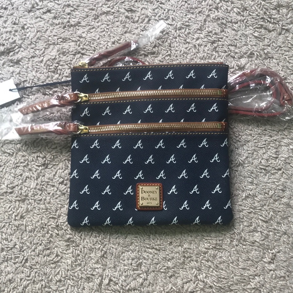 Dooney & Bourke Atlanta Braves TripleZip Crossbody